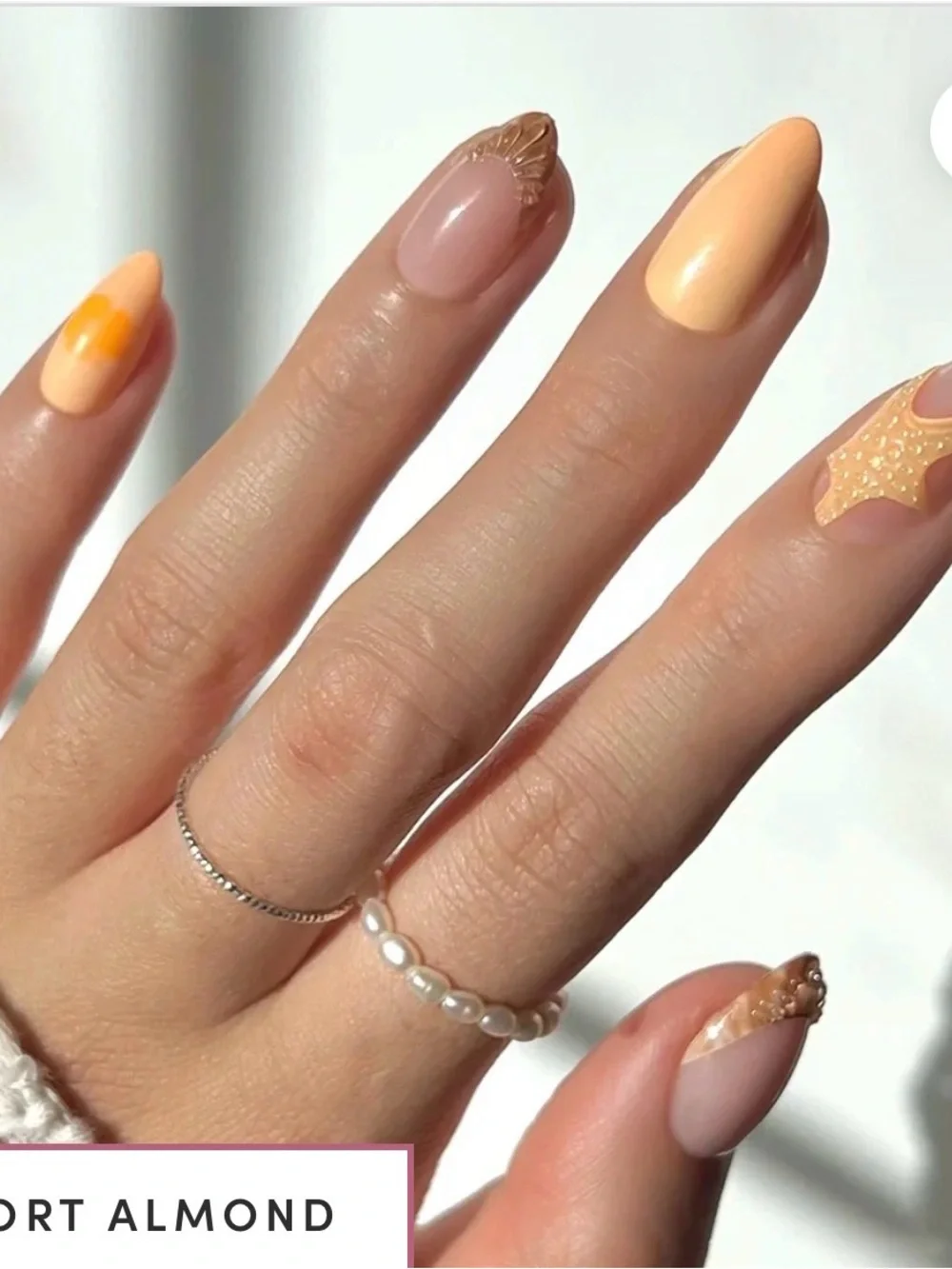 Glamnetic Sunny Shores Press On Nails NIB